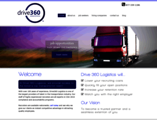 drive360logistics.com screenshot