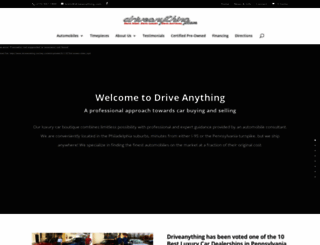 driveanything.com screenshot