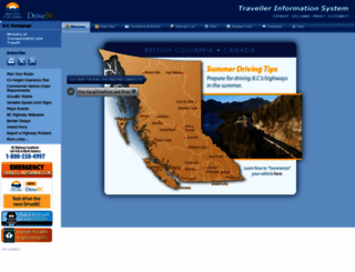 drivebc.com screenshot