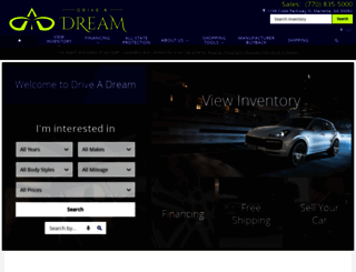 drivedreams.com screenshot