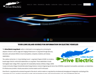 driveelectriclongisland.org screenshot