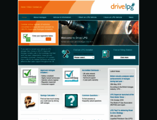 drivelpg.co.uk screenshot