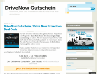 drivenowgutschein.wordpress.com screenshot