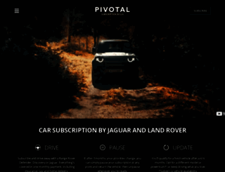 drivepivotal.com screenshot