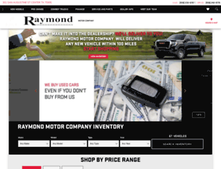 driveraymond.com screenshot