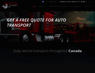 drivercantransport.com screenshot