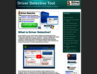 driverdetectivetool.com screenshot