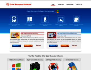 driverecoverysoftware.net screenshot