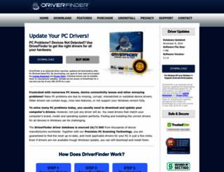driverfinderpro.com screenshot