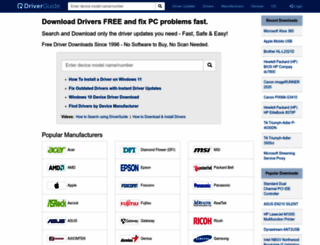 driverguide.com screenshot
