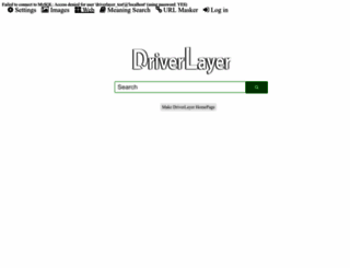 driverlayer.com screenshot
