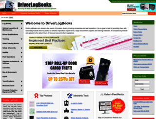 driverlogbooks.com screenshot