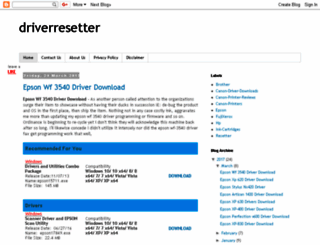 driverresetter.blogspot.com screenshot
