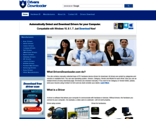 driversdownloader.com screenshot