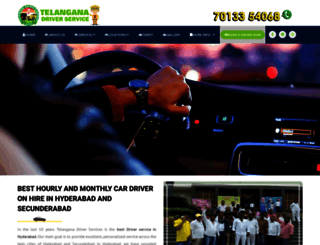 driverserviceshyderabad.com screenshot