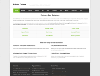 driversforprinter.com screenshot