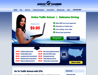 drivertrainingassociates.com screenshot