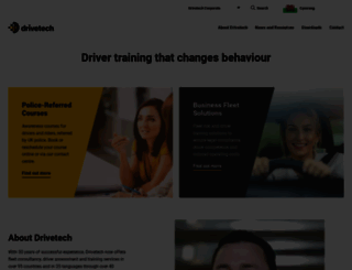 drivetech.co.uk screenshot
