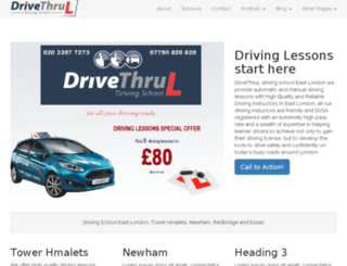 drivethrul.com screenshot