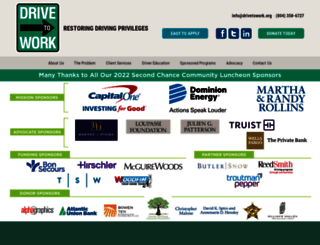 drivetowork.org screenshot