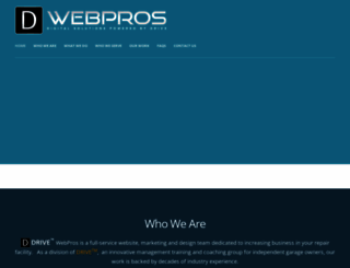 drivewebpros.com screenshot