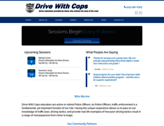 drivewithcops.com screenshot