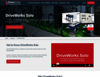 driveworkssolo.com screenshot