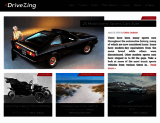 drivezing.com screenshot