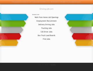 driving-job.com screenshot