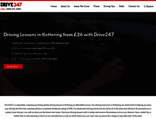 driving-lessons-kettering.co.uk screenshot