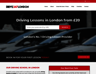 driving-lessons-london.co.uk screenshot