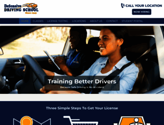 driving-school.com screenshot