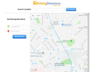 drivingdirectionsfast.com screenshot