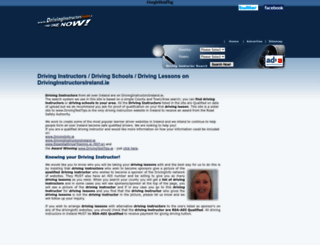 drivinginstructorsireland.ie screenshot