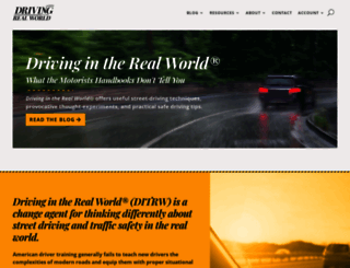 drivingintherealworld.com screenshot
