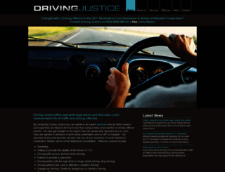 drivingjustice.co.uk screenshot