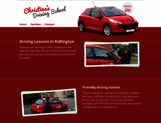 drivingschoolskidlington.co.uk screenshot