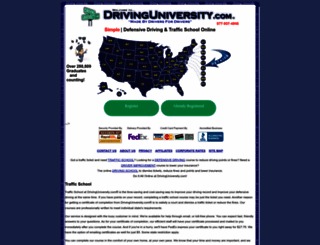 drivinguniversity.com screenshot