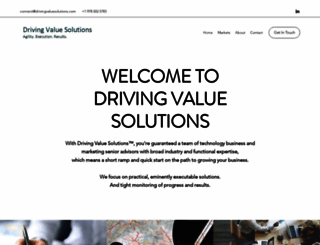 drivingvaluesolutions.com screenshot