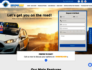 drivingwest.com.au screenshot