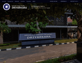 driyarkara.ac.id screenshot