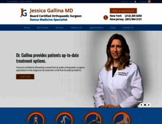 drjessicagallina.com screenshot
