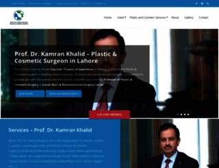 drkamrankhalid.com screenshot