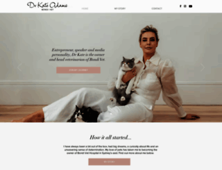 drkateadams.com screenshot