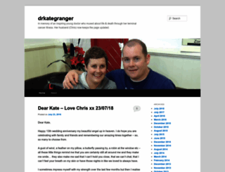 drkategranger.wordpress.com screenshot