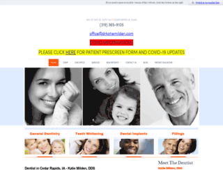 drkatiemilden.com screenshot