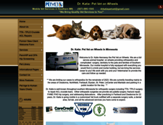 drkatiepetvet.com screenshot