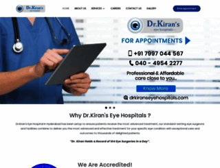 drkiranseyehospitals.com screenshot