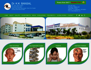 drkkbansal.com screenshot