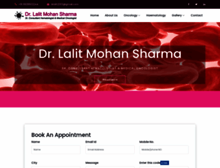 drlalitmohansharma.com screenshot